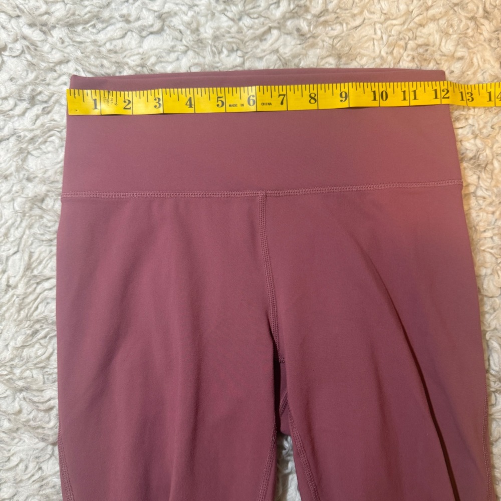 Fabletics Cashel Foldover PureLuxe High Waisted Leggings Dusty Rose-Size‎ Small - Picture 5 of 11